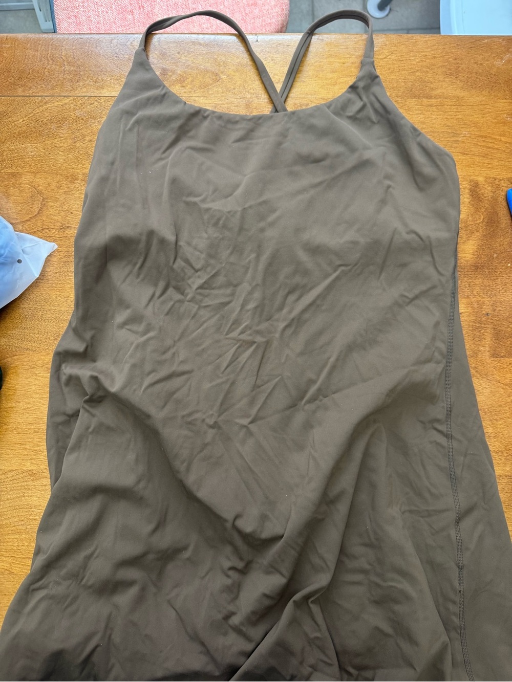 HALARA Light Brown Athletic Dress